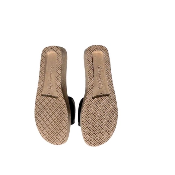 DR SCHOLLS New Sandals Slip On Slide Clog Shoe Black Buckle 6.5 - Picture 4 of 7